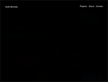 Tablet Screenshot of aoifemcardle.com